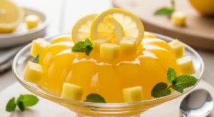Lemon-Pineapple Gelatin Dessert