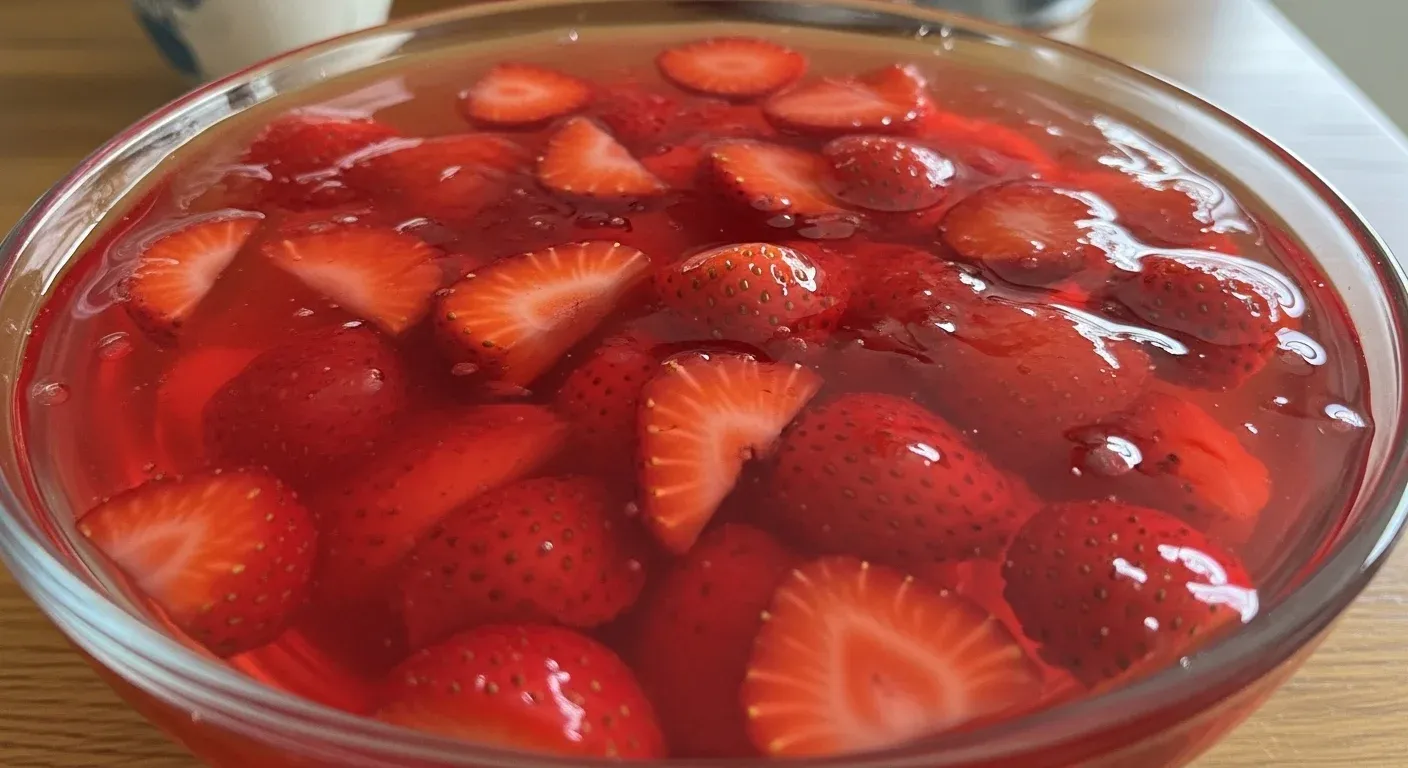 British Strawberry Jelly