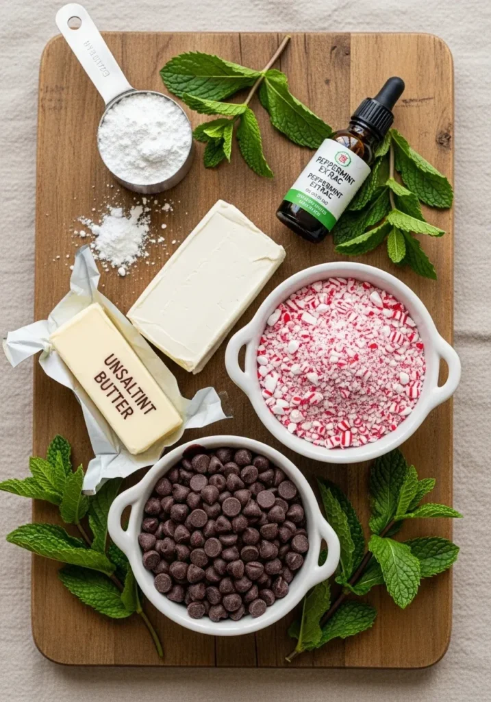 Peppermint Crunch Truffles