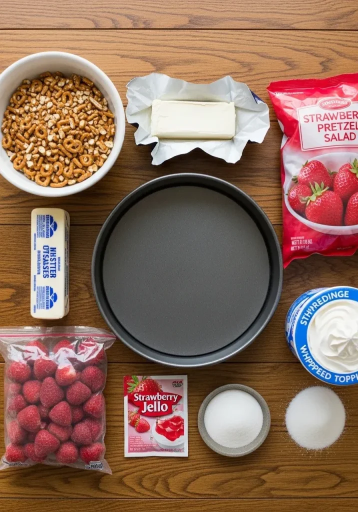 Strawberry Pretzel Salad