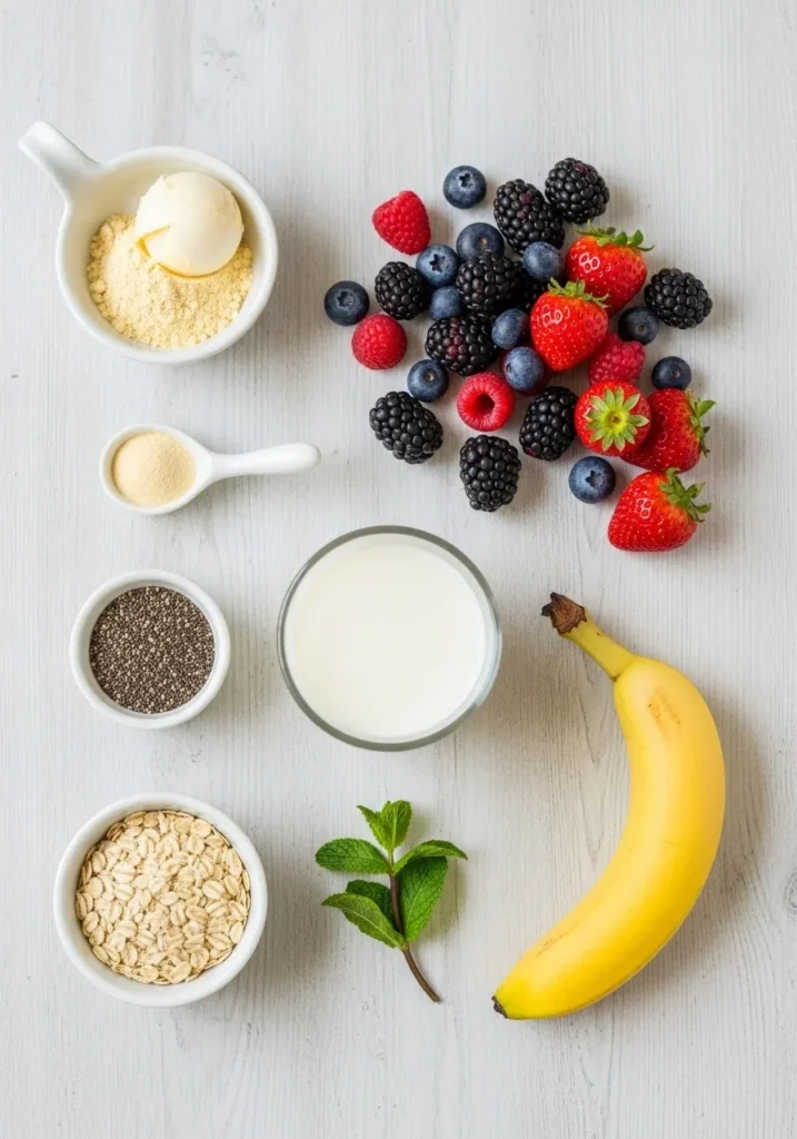 Vanilla Collagen Berry Smoothie