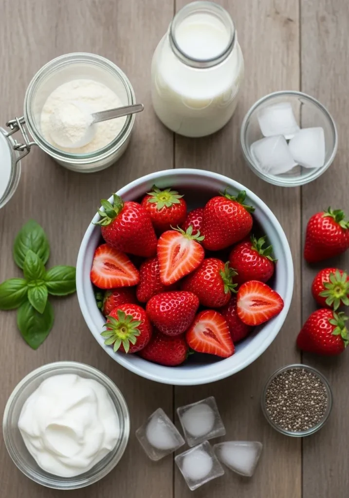 Strawberry Collagen Smoothie