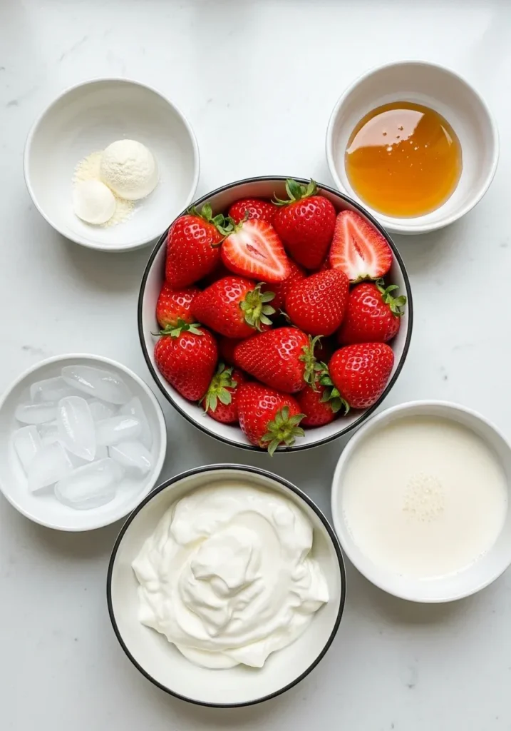 Strawberry Cloud Collagen Smoothie