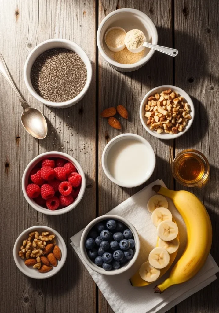 Chia Seed Collagen Pudding Smoothie