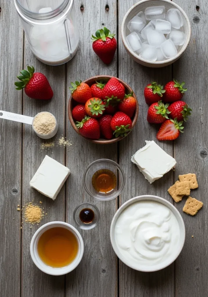 Strawberry Cheesecake Collagen Smoothie