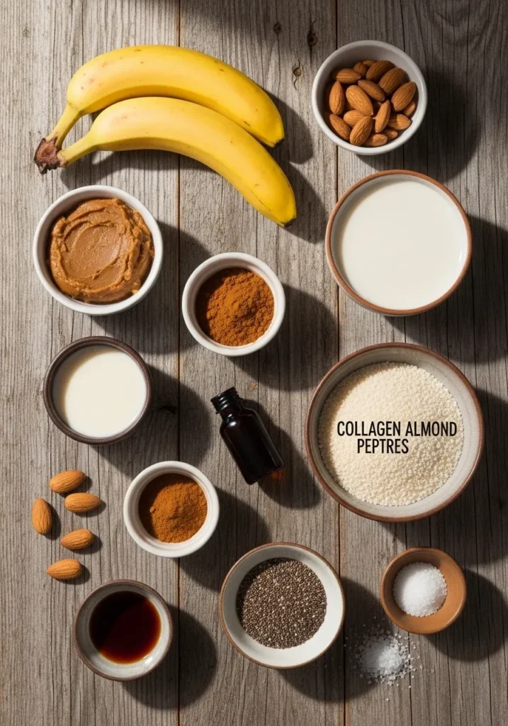 Banana Almond Collagen Smoothie