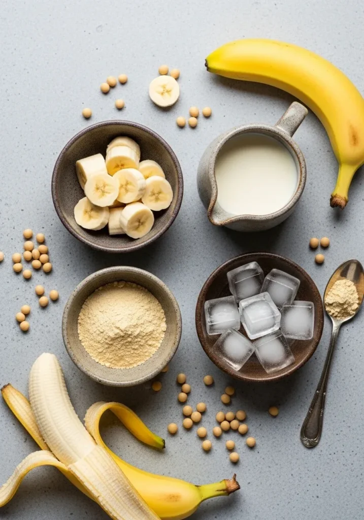 Soy Banana Collagen Smoothie