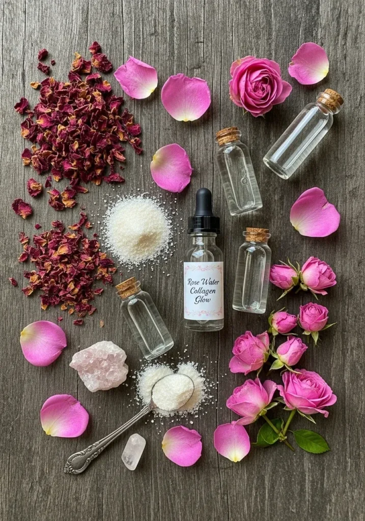 Rose Water Collagen Glow
