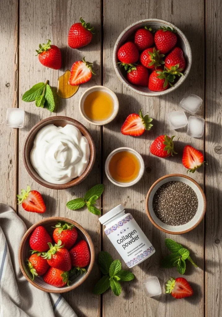 Strawberry Glaze Skin Smoothie