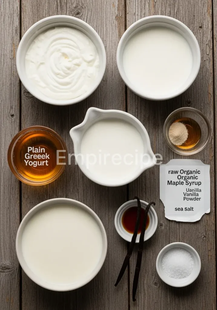 Greek Yogurt Panna Cotta