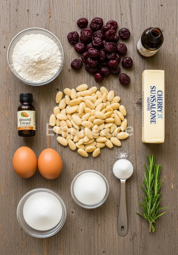 Cherry Almond Cookies