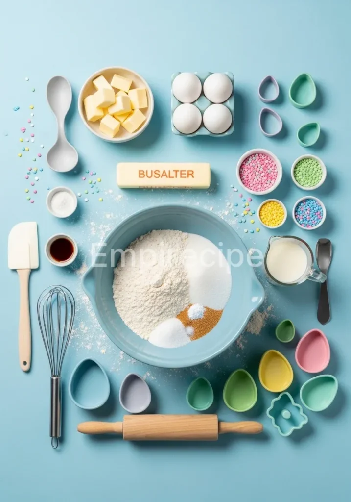 Easter Egg Sugar Cookies