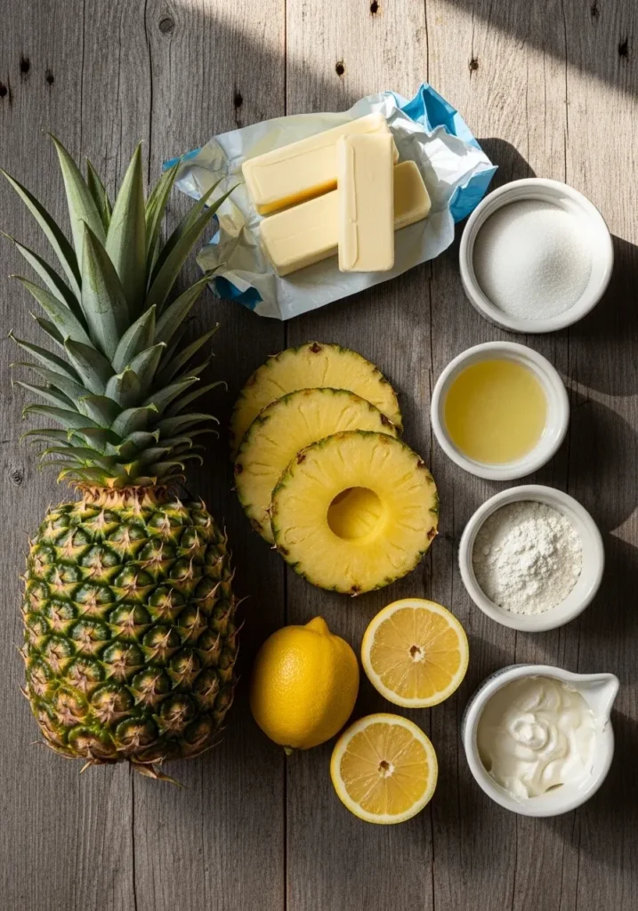 Lemon-Pineapple Gelatin Dessert