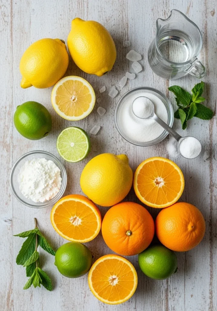 Triple-Citrus Gelatin Dessert