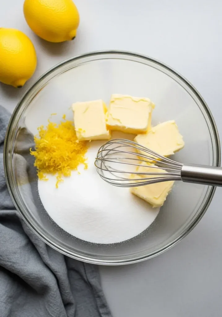 Lemon Crinkle Cookies