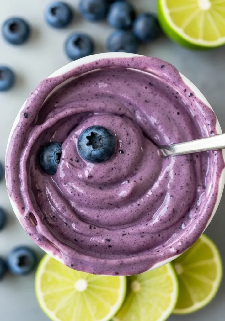 Blueberry Lime Collagen Smoothie