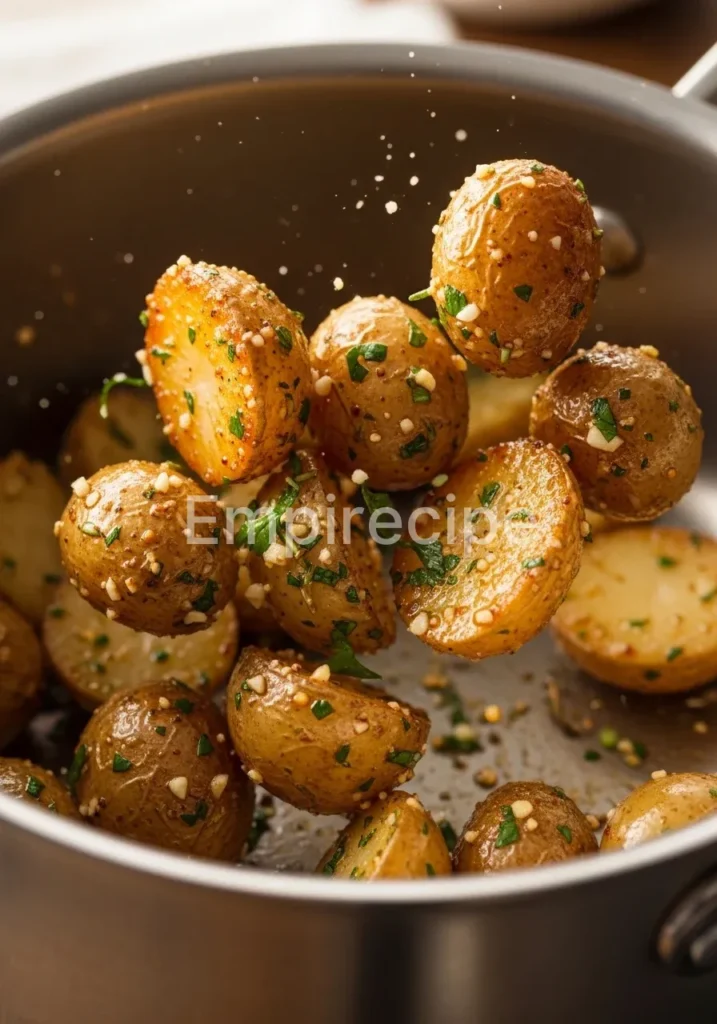Garlic Parmesan Roasted Potatoes