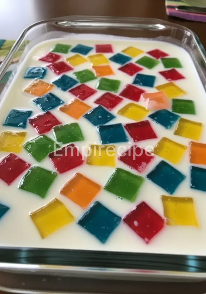 Mosaic Jell-O - Pati Jinich