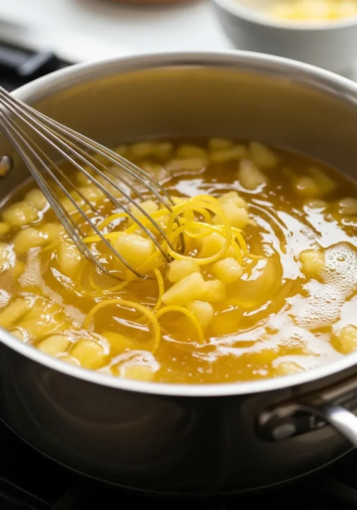 Lemon-Pineapple Gelatin Dessert