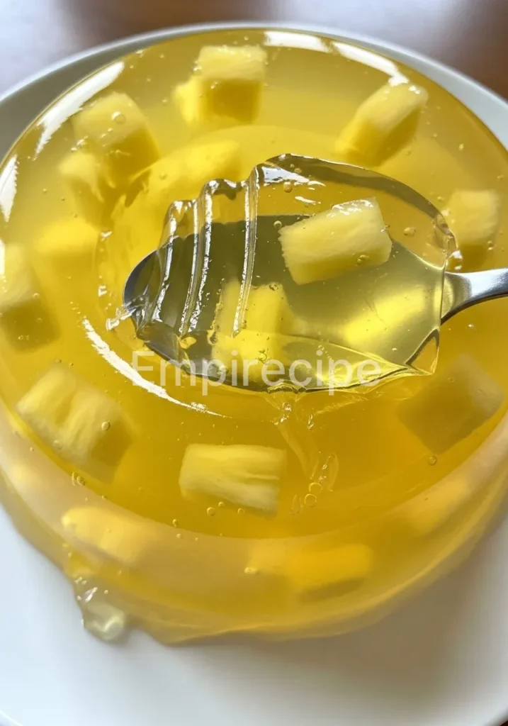 Lemon-Pineapple Gelatin