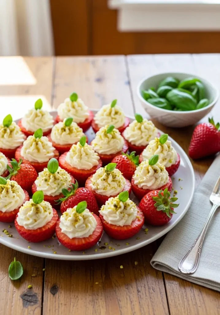 Deviled Strawberries