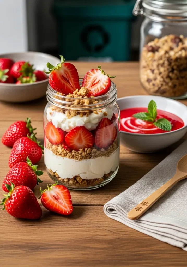 Easy Strawberry Dessert Idea