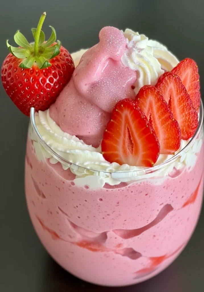 Strawberry Cloud Collagen Smoothie
