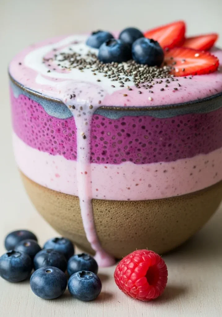 Chia Seed Collagen Pudding Smoothie