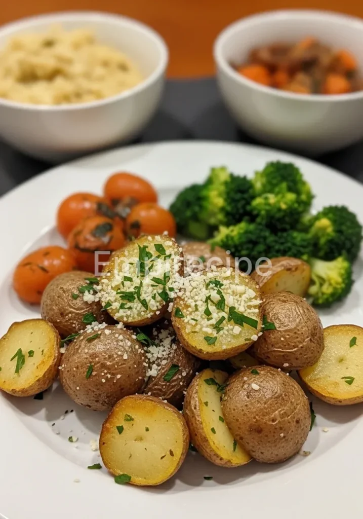 Garlic Parmesan Roasted Potatoes