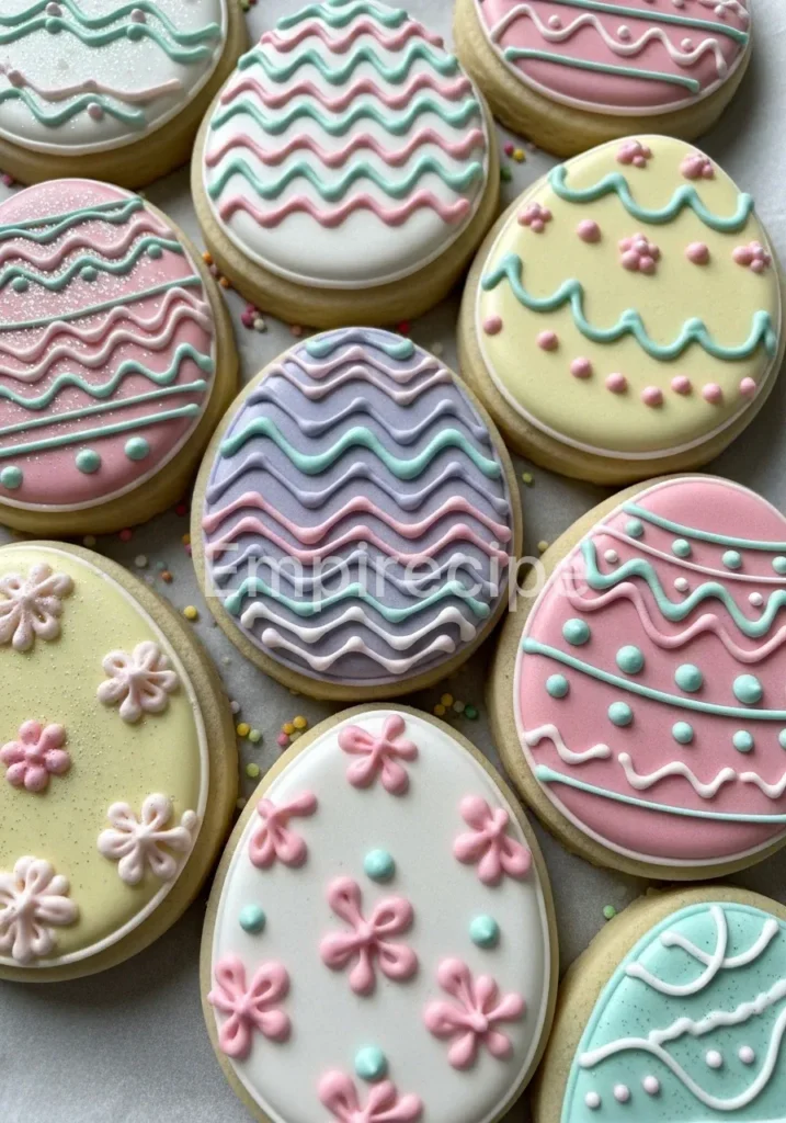 Easter Egg Sugar Cookies