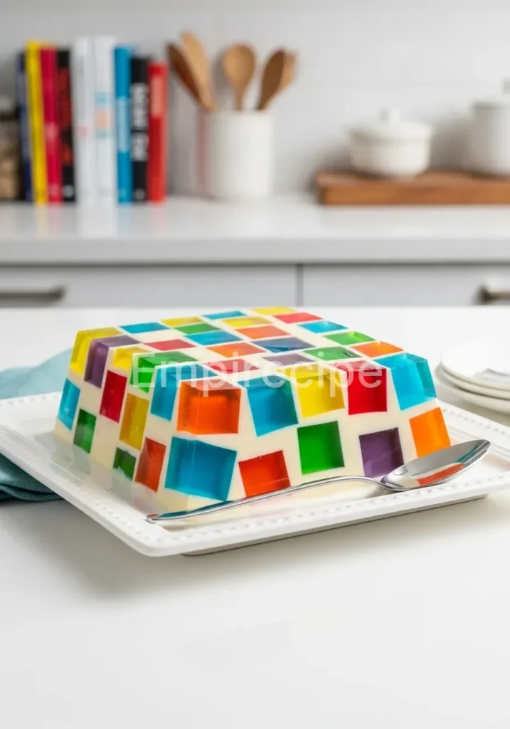 Mosaic Jell-O - Pati Jinich