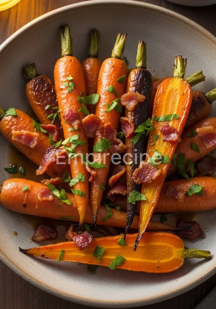 Maple Bacon Carrots