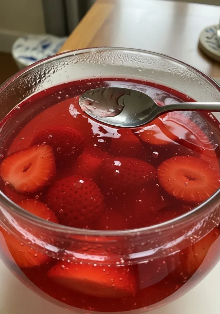 British Strawberry Jelly