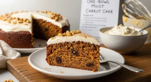 One-Bowl Moist Carrot Cake