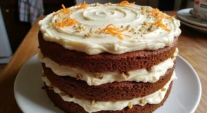 Browned Butter Carrot Cake