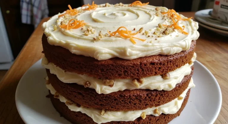 Browned Butter Carrot Cake