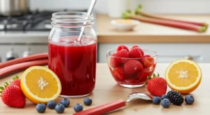 Classic Strawberry Rhubarb Jam