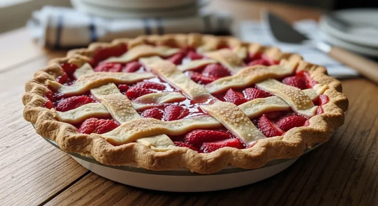 Strawberry Rhubarb Pie
