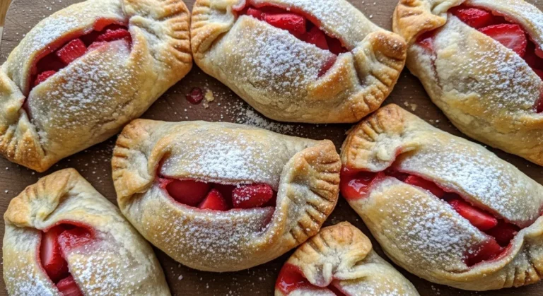 Strawberry Rhubarb Hand Pies