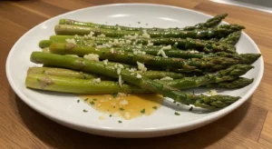 Honey Garlic Asparagus