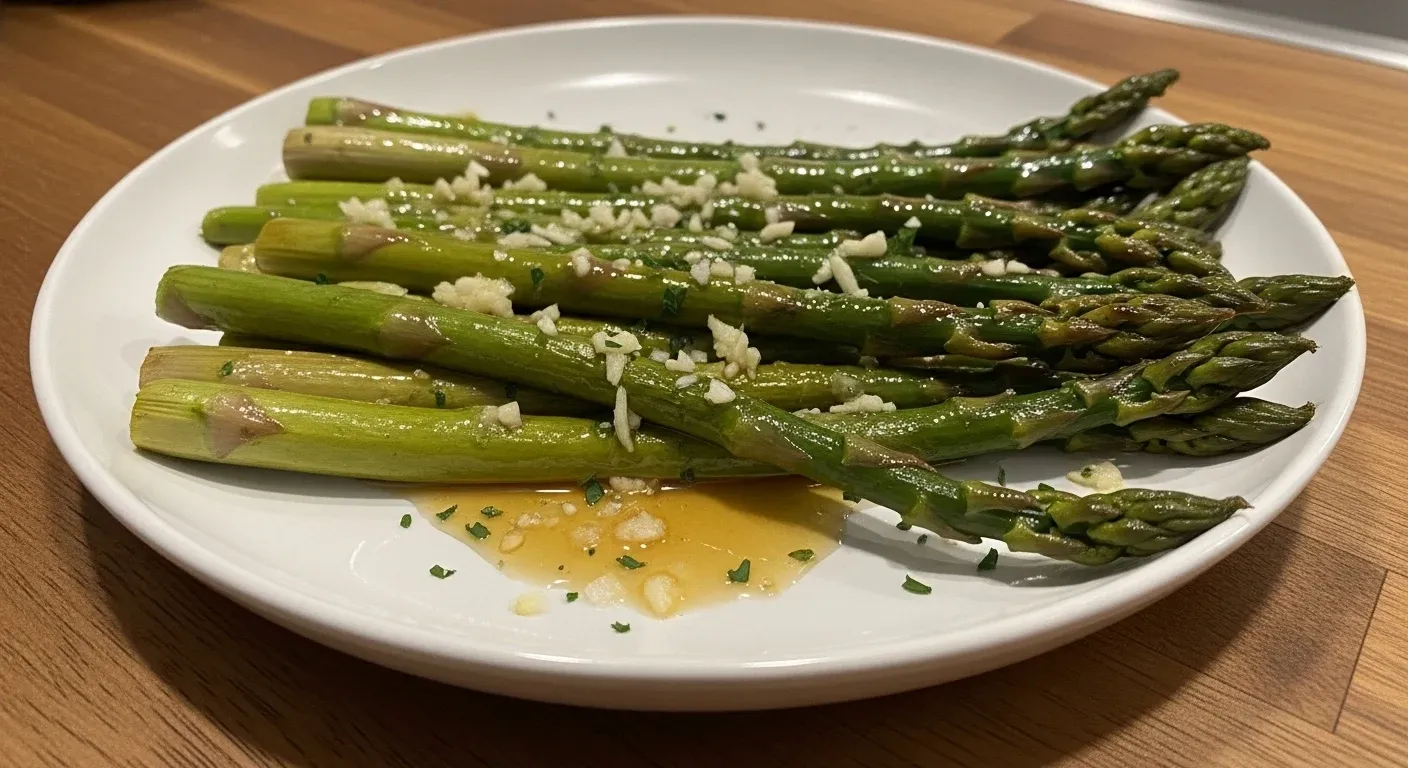 Honey Garlic Asparagus