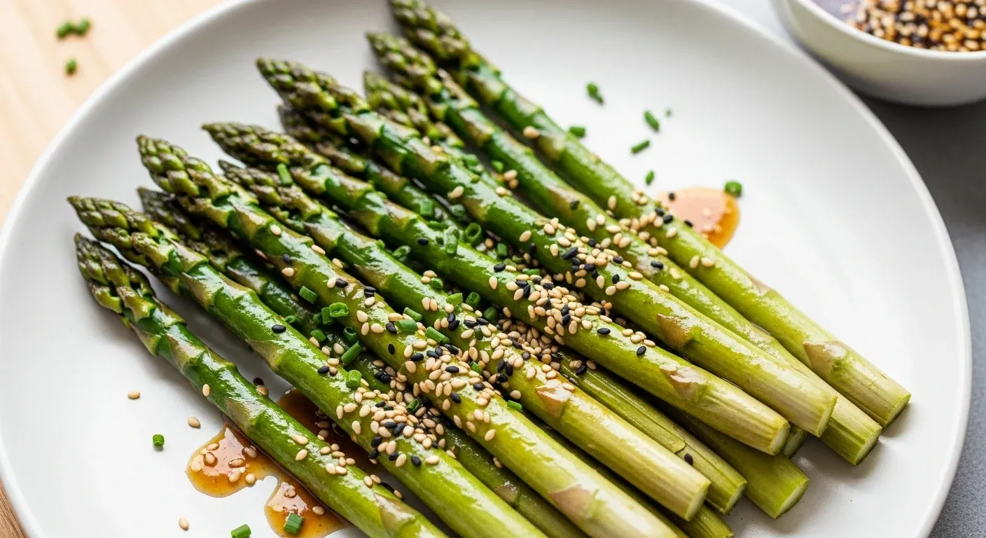 Simple Sesame Asparagus