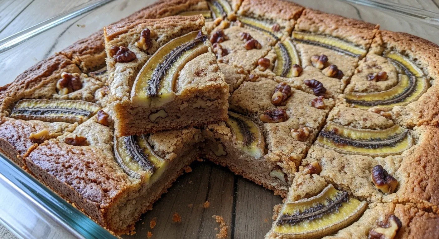 Banana Bread Blondies
