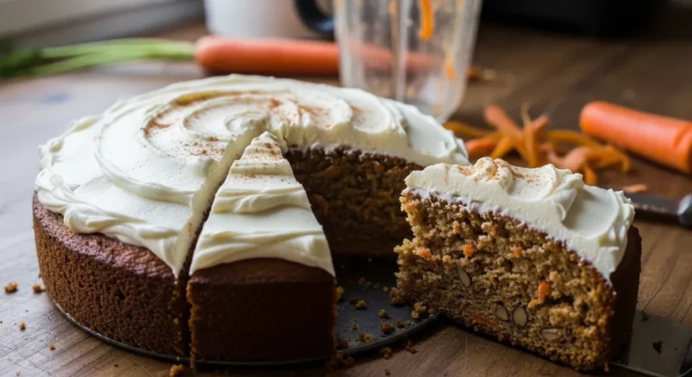 Easy Blender Carrot Cake Recipe