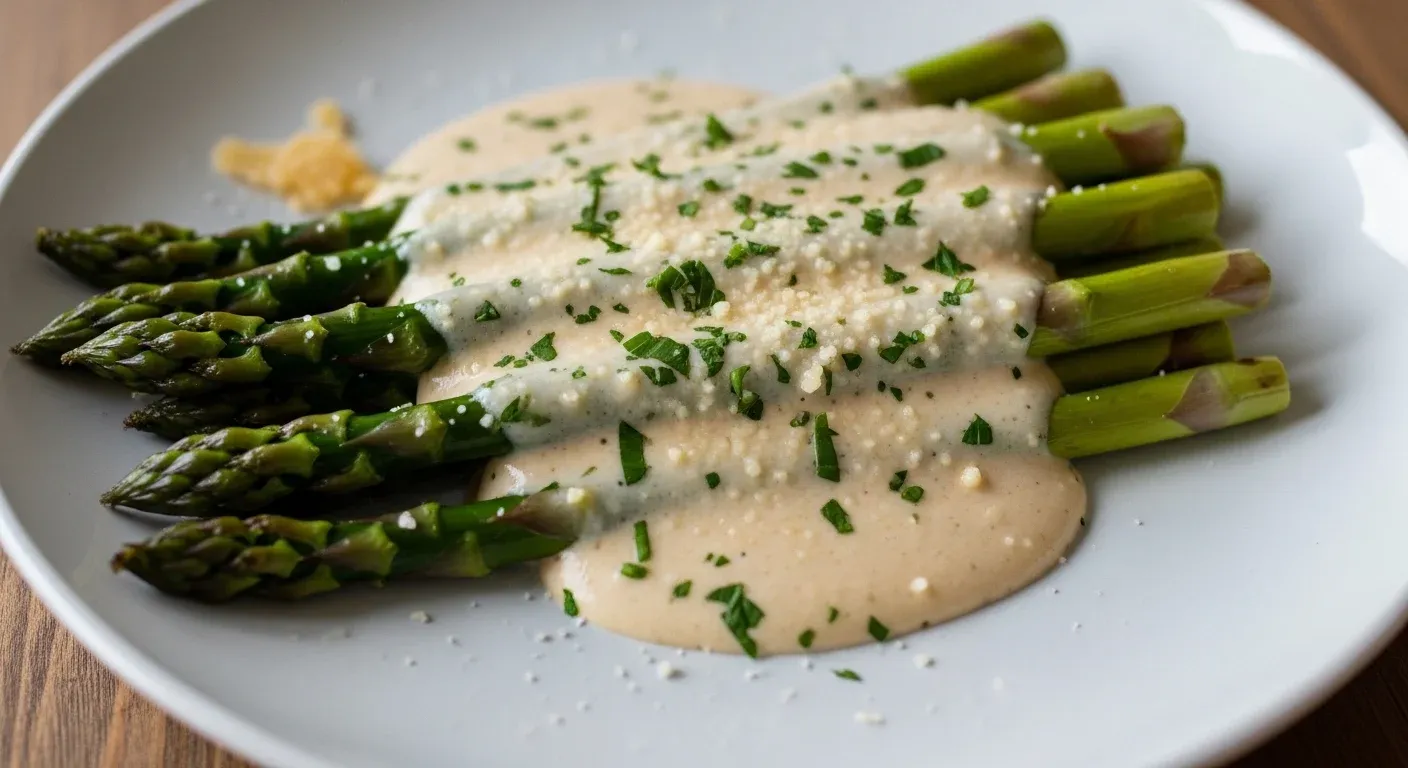 Creamy Parmesan Asparagus