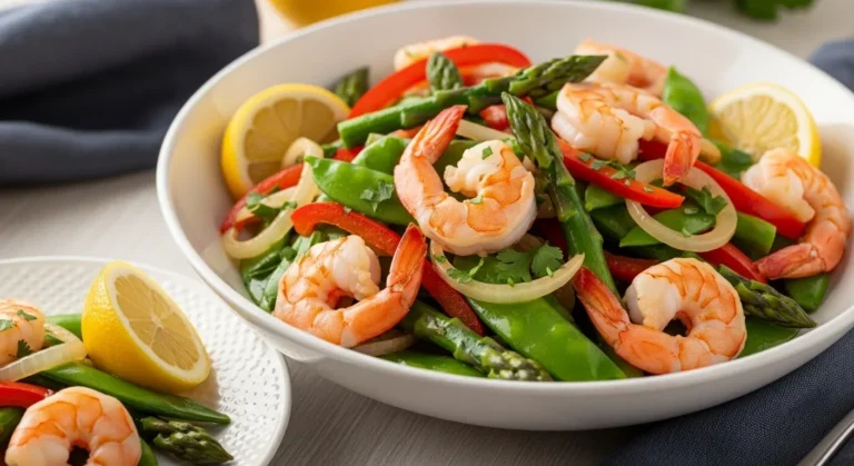 Shrimp and Asparagus Stir-Fry