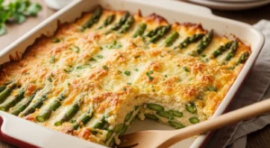 Asparagus Bake with Parmesan Crust