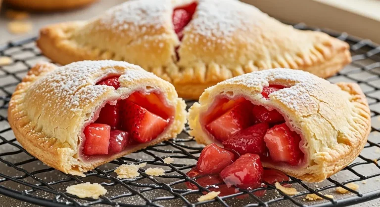 Strawberry Rhubarb Turnovers