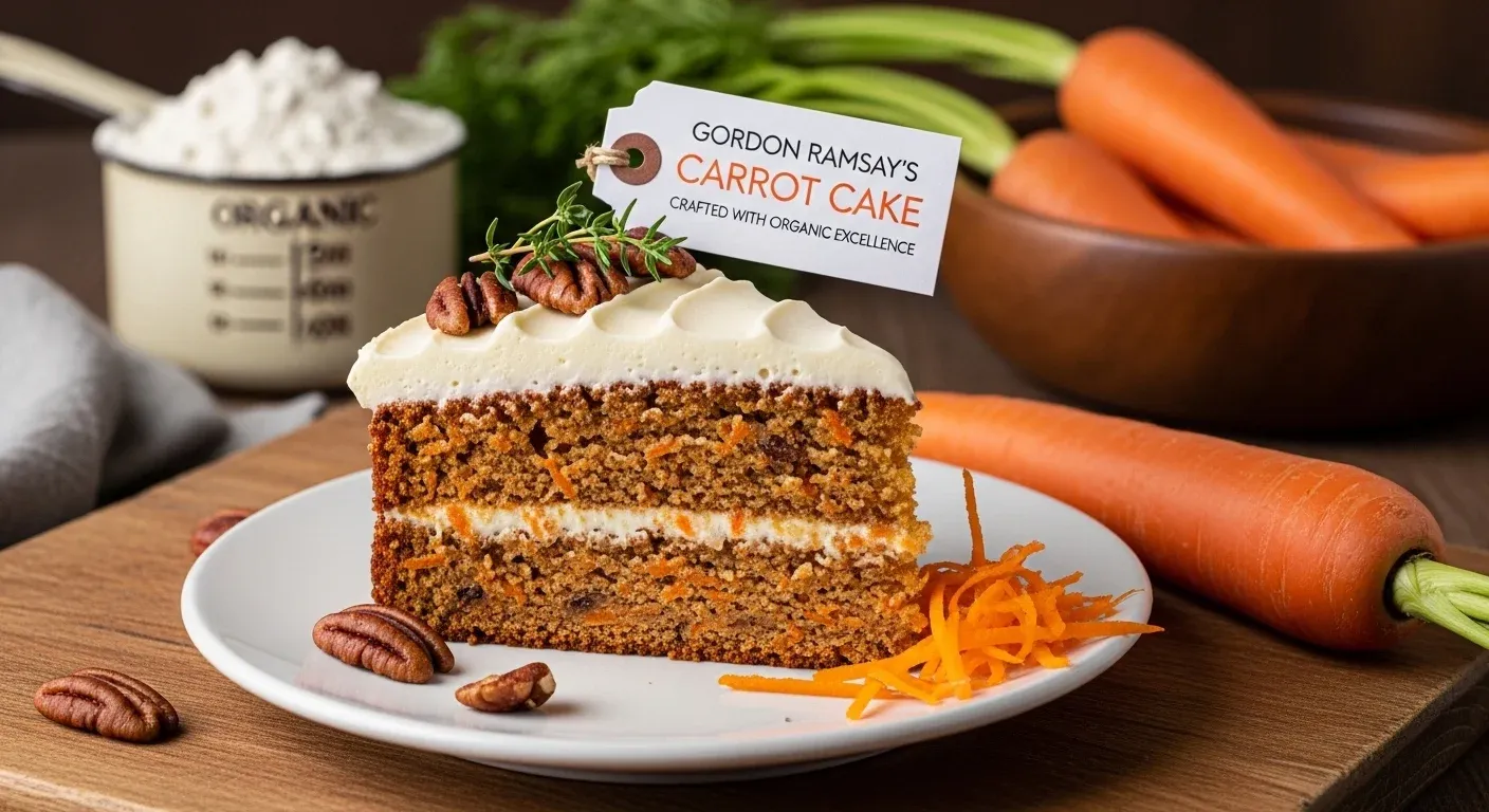Gordon Ramsay’s Carrot Cake