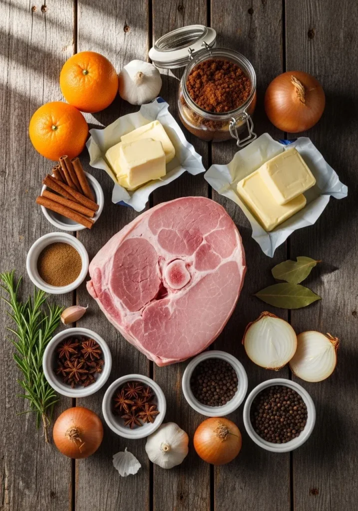 Brown Sugar Glazed Ham